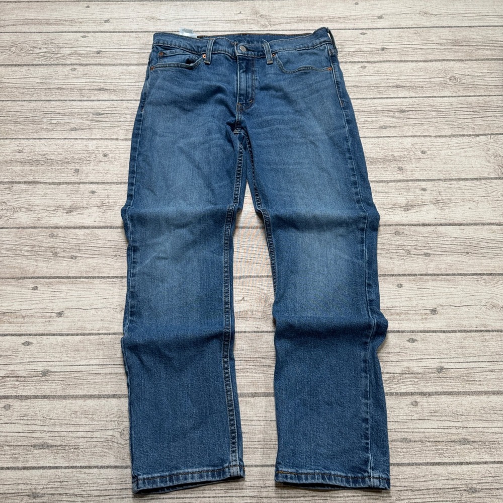 Levi's 511 Jeans Men's 32x30 Blue Medium Wash Denim Slim Fit Straight Leg Cotton